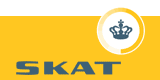 SKAT logo - Til forsiden